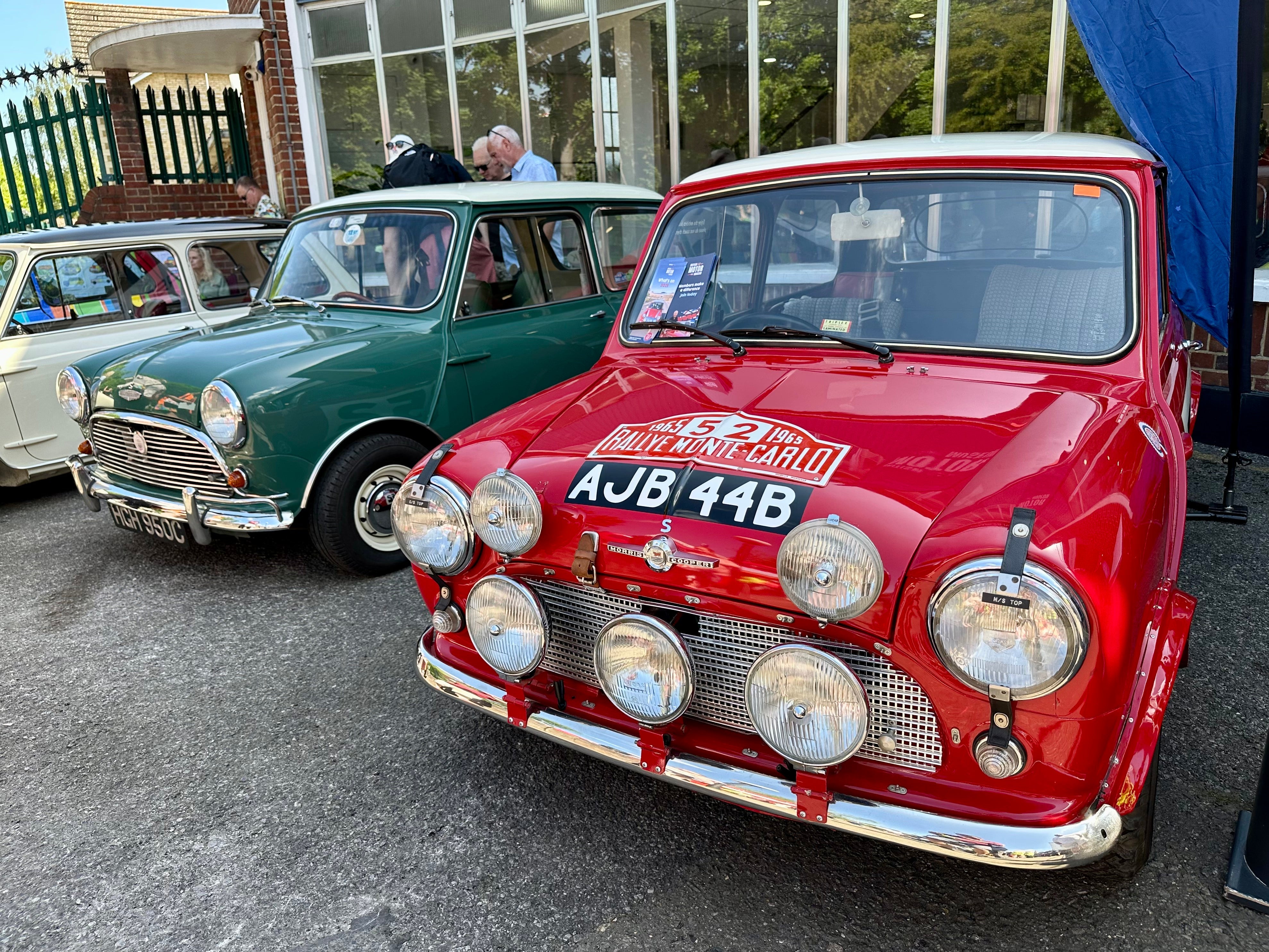 Phil Mires Classic Cars at Mini Day 2025
