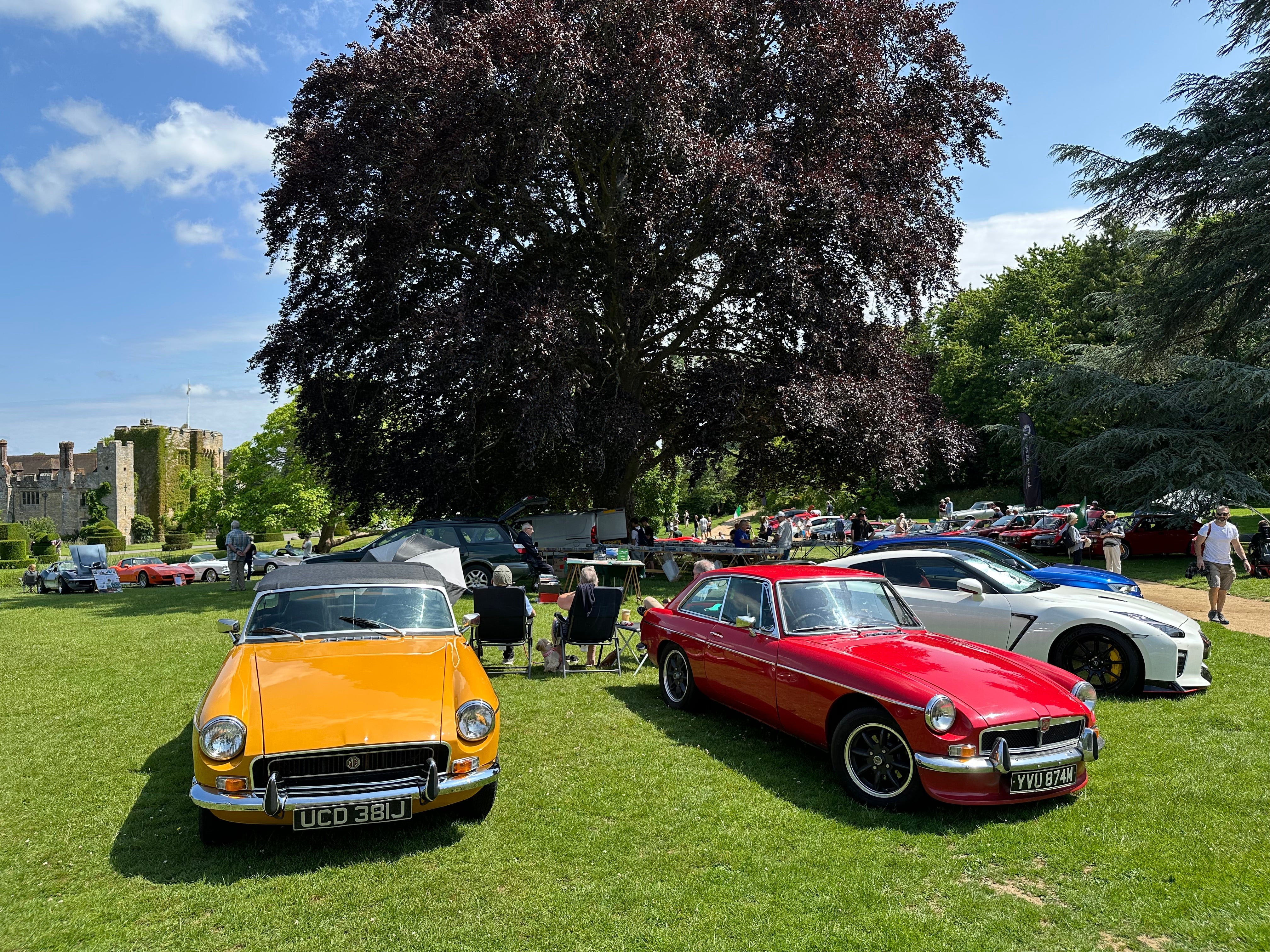 Phil Mires Classic Cars at Cars at the Castle 2025