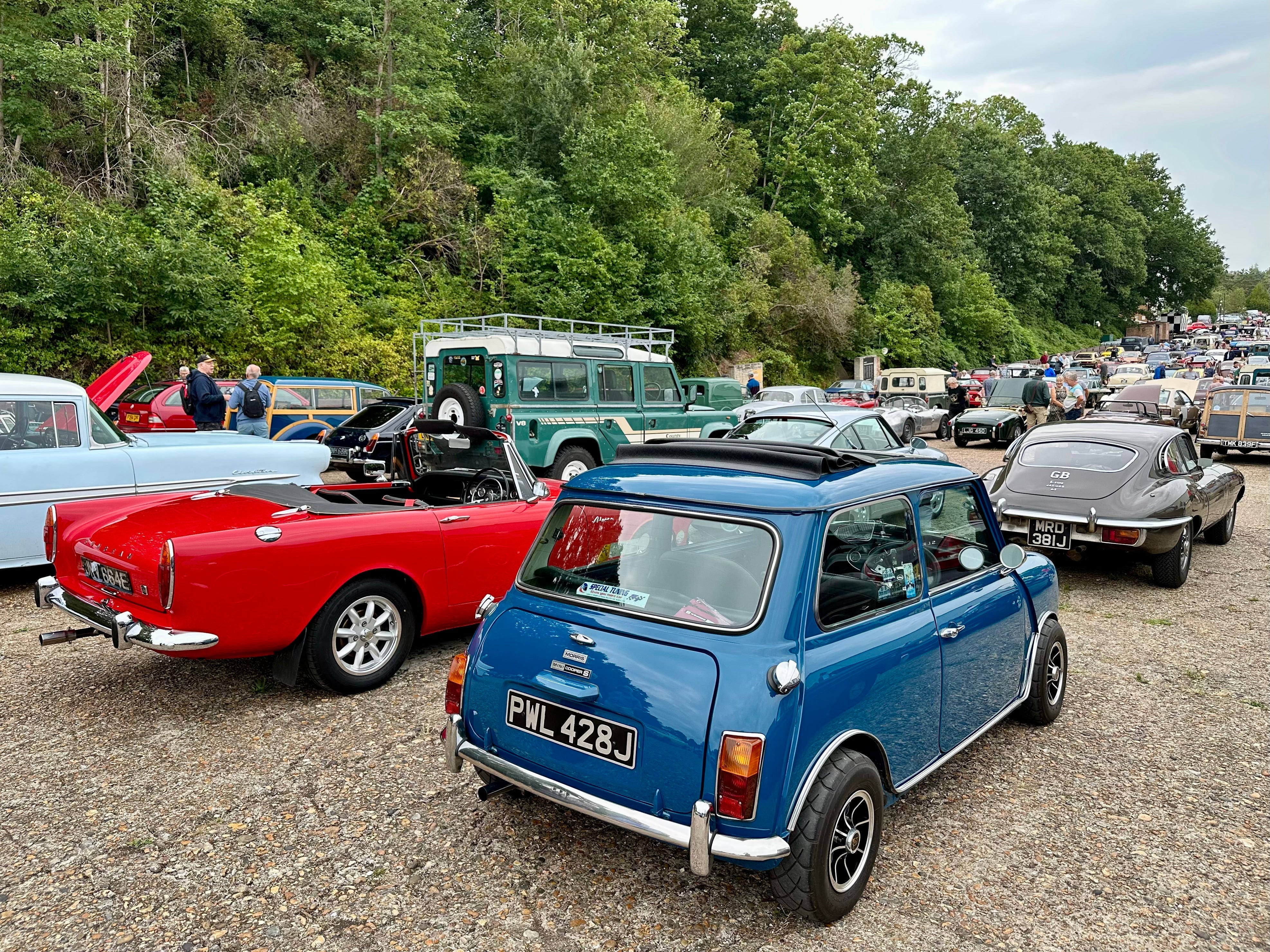 Phil Mires Classic Cars at Brooklands Summer Classic Gathering 2025