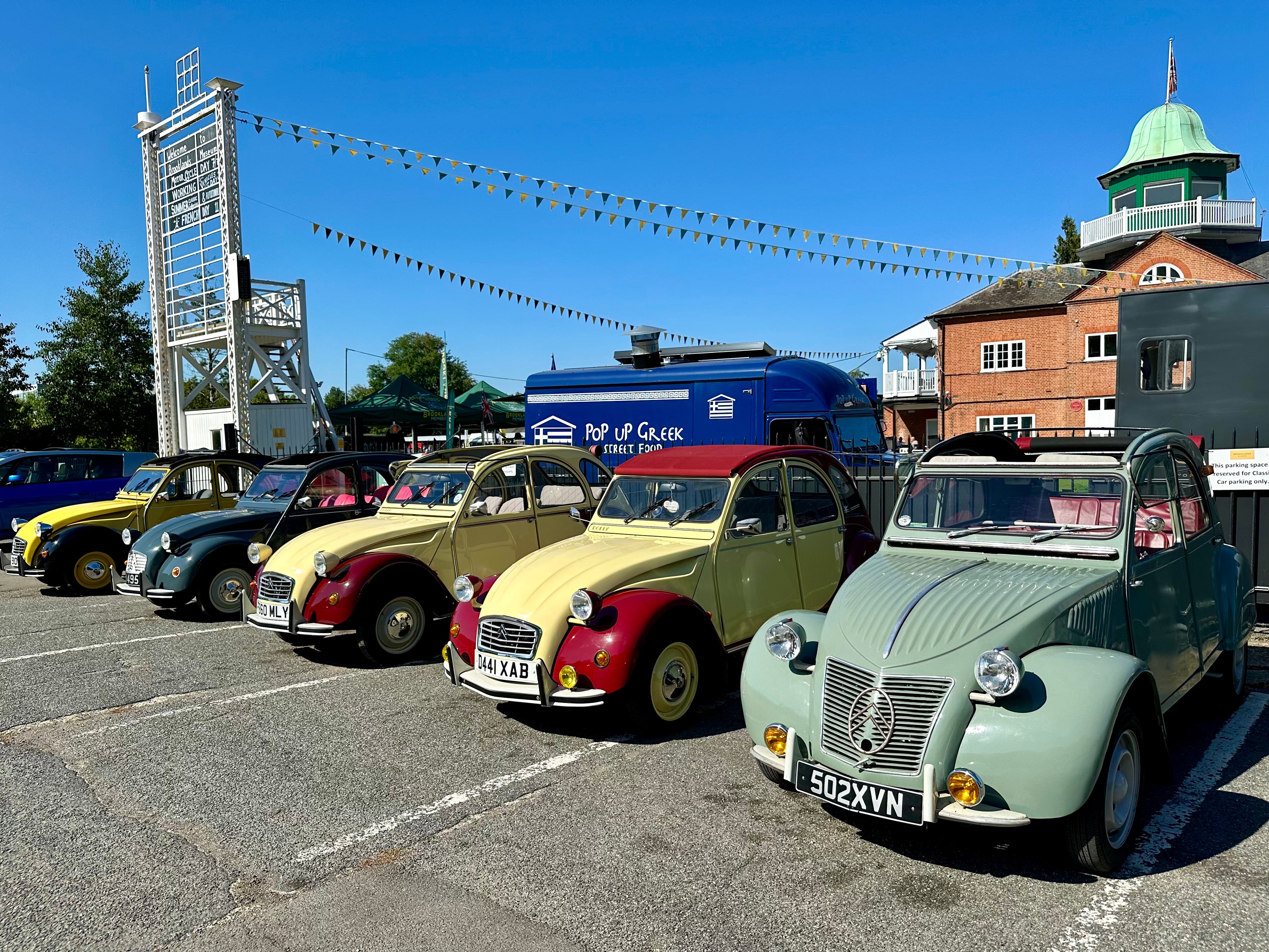 Phil Mires Classic Cars at Brooklands French Car Day 2024