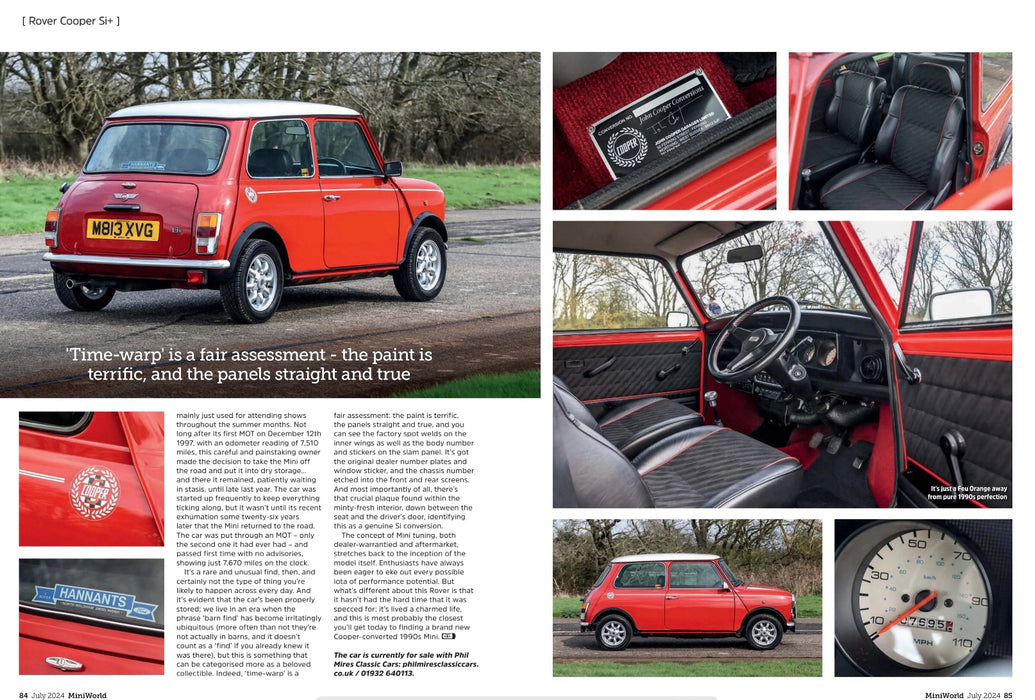 1994 CLASSIC ROVER MINI JOHN COOPER Si+
