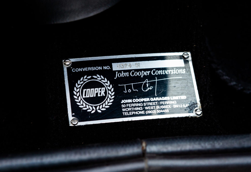 1998 CLASSIC ROVER MINI COOPER Si by JOHN COOPER GARAGES