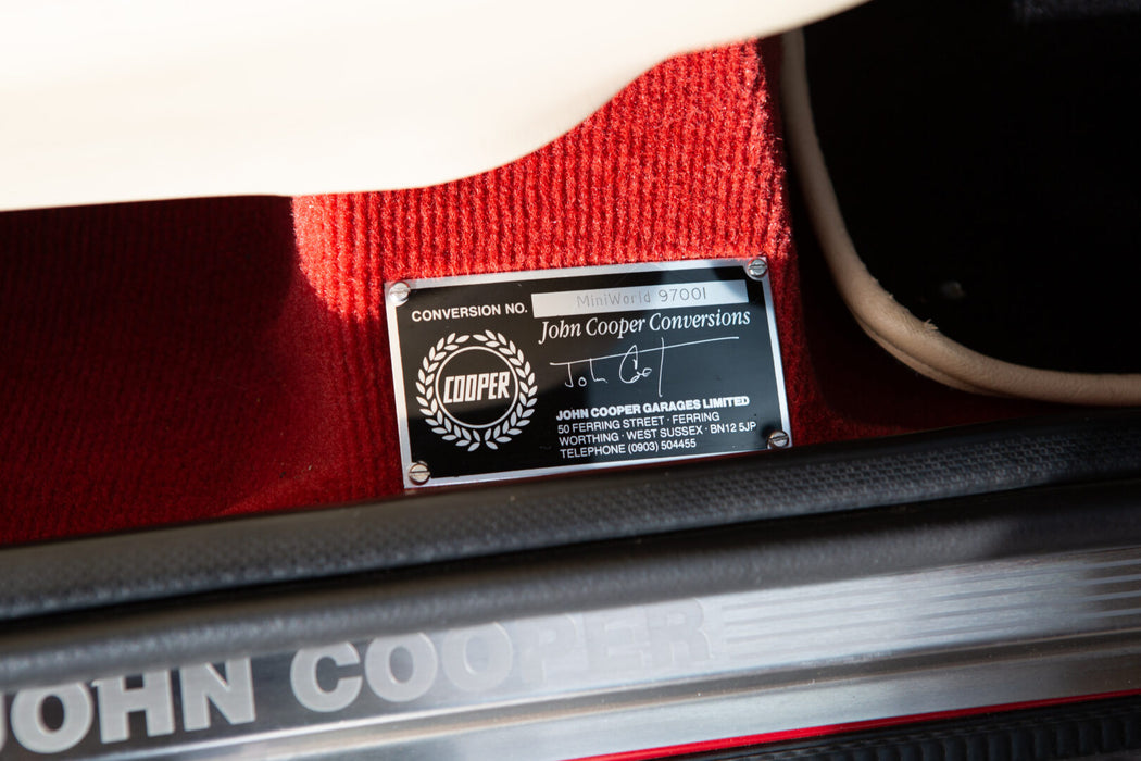 1996 ROVER MINI 'COOPER S TOURING' by MINIWORLD & JOHN COOPER GARAGES