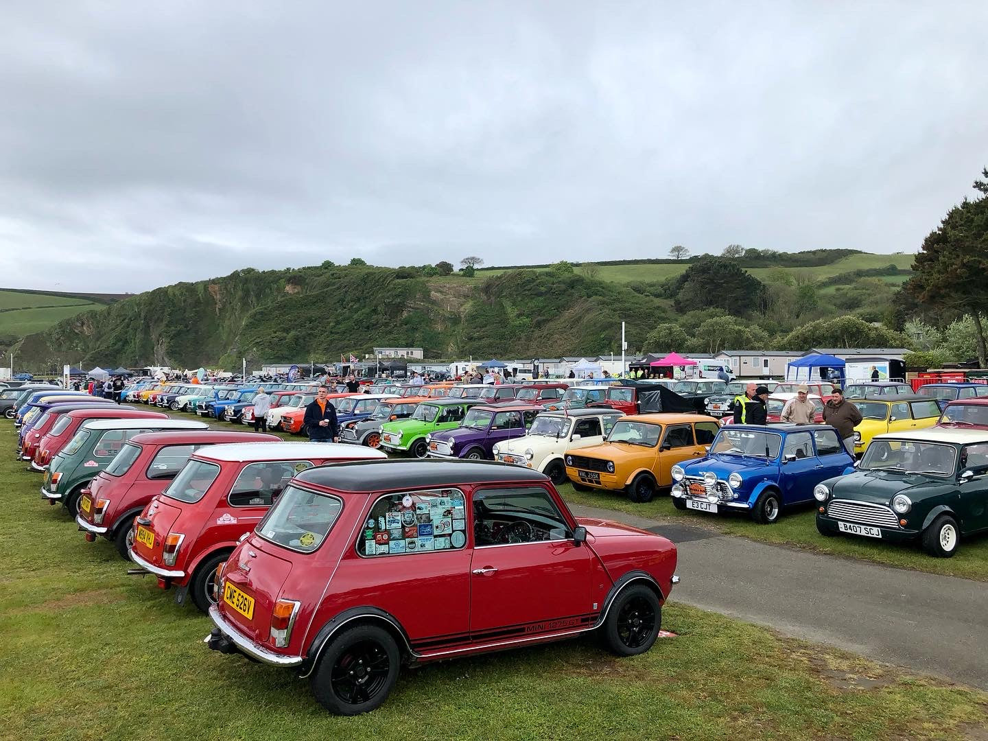 Phil Mires Classic Cars at the Cornish Mini Club Riviera Run 2024