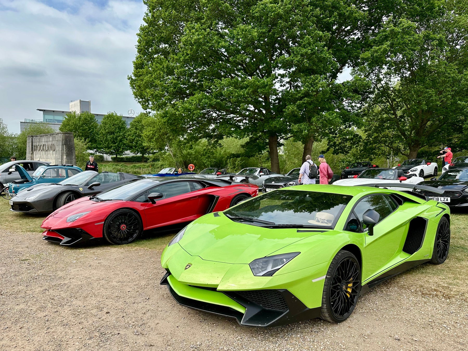 Phil Mires Classic Cars at Brooklands Italian Car Day 2025