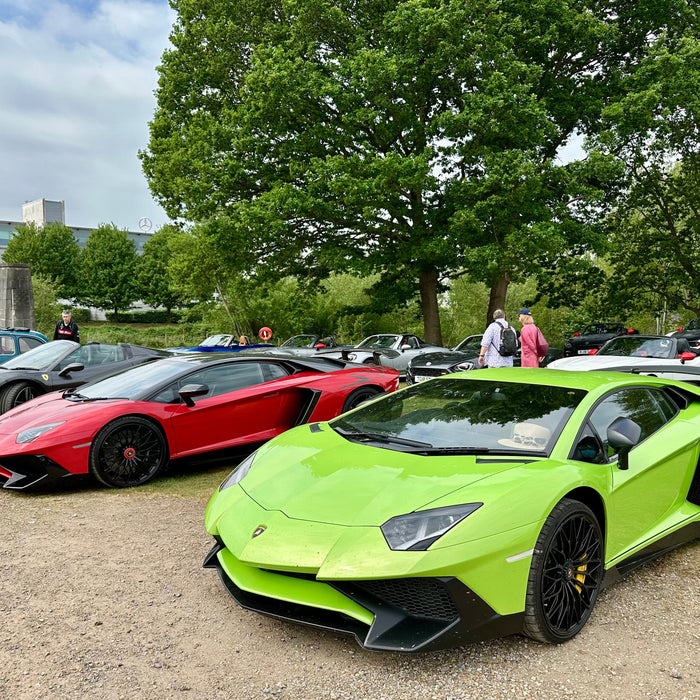 Phil Mires Classic Cars at Brooklands Italian Car Day 2025