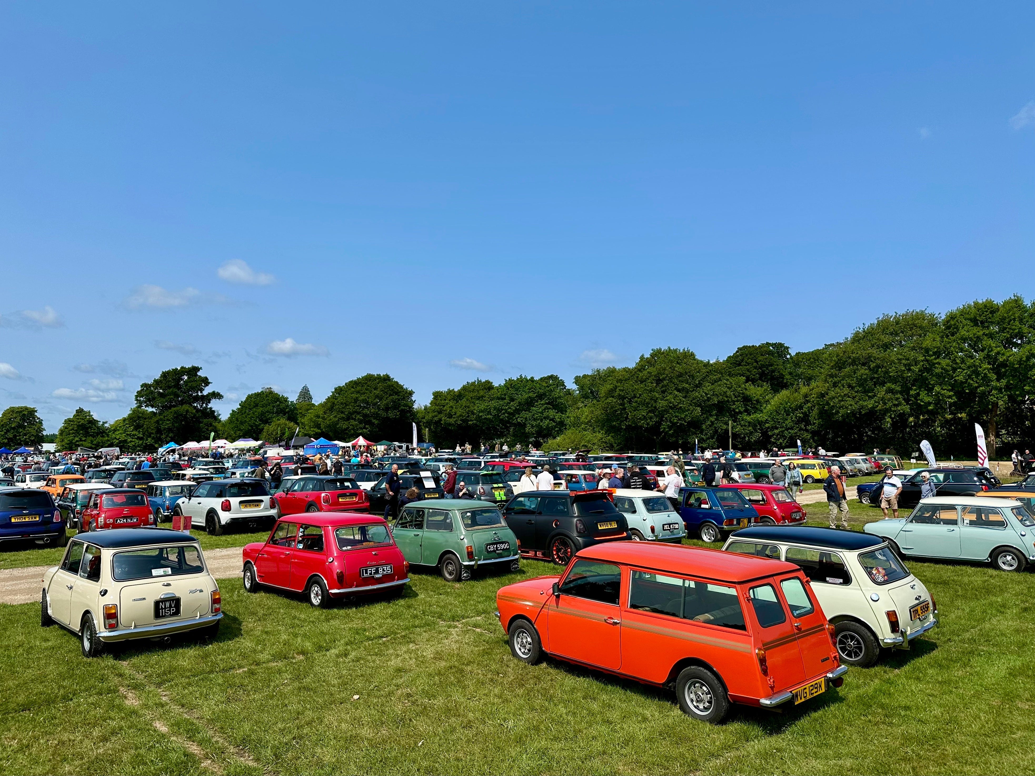 Phil Mires Classic Cars at National Mini Day 2025