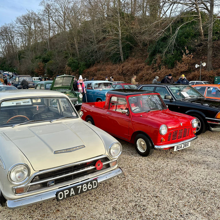 Phil Mires at Brooklands New Year’s Day Classic Gathering 2026