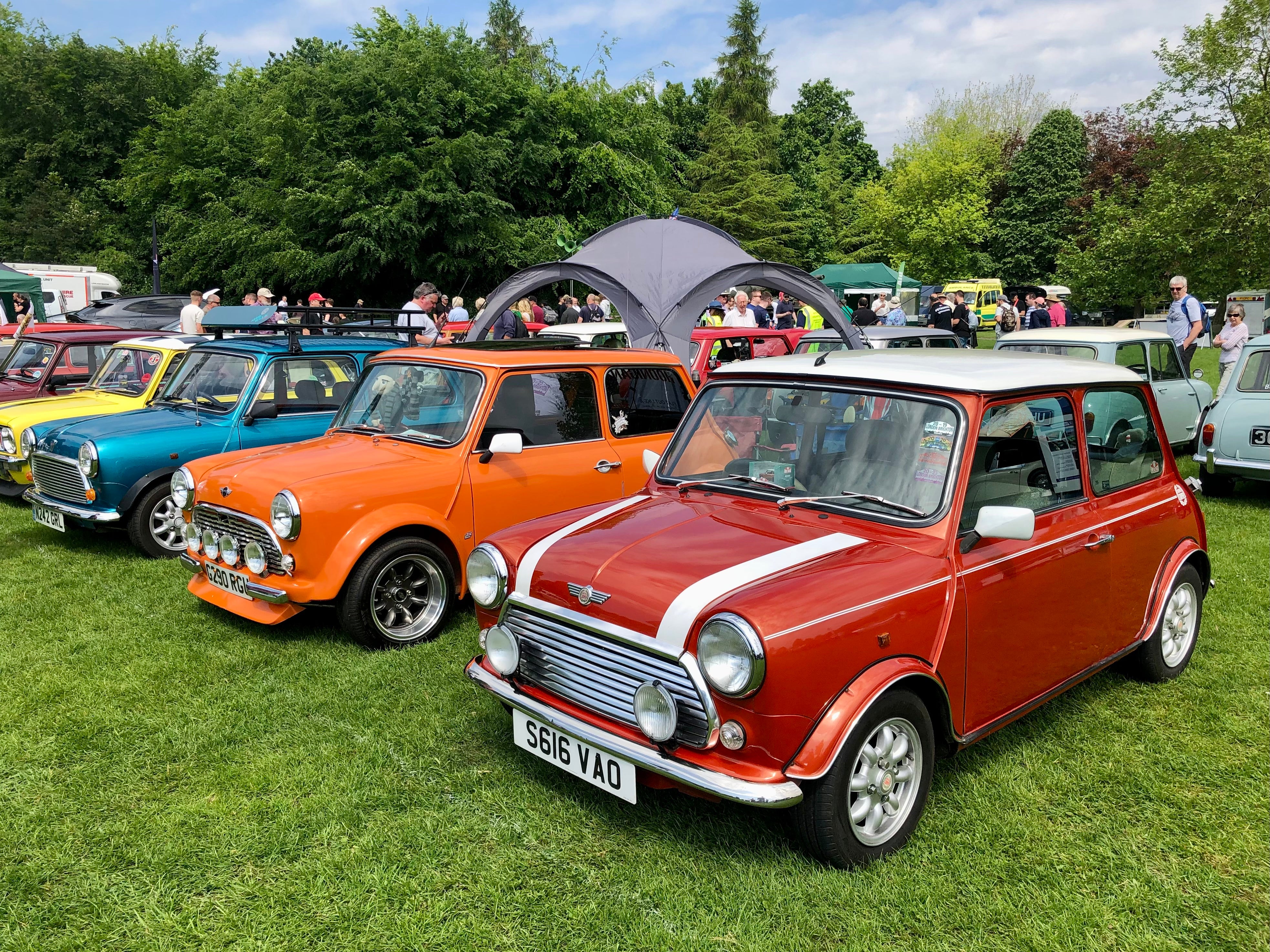 Phil Mires Classic Cars at the Basingstoke Festival of Transport 2024