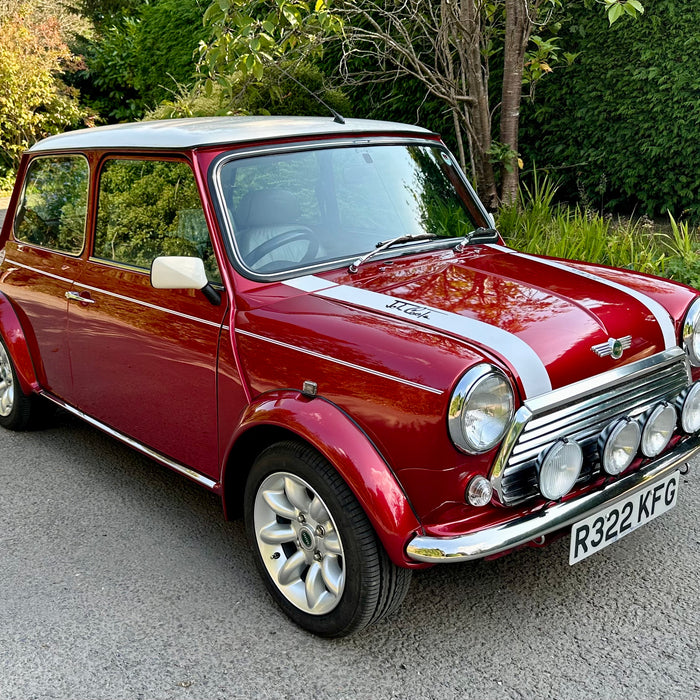 Our Mini Cooper reunited with its first owner after 23 years!