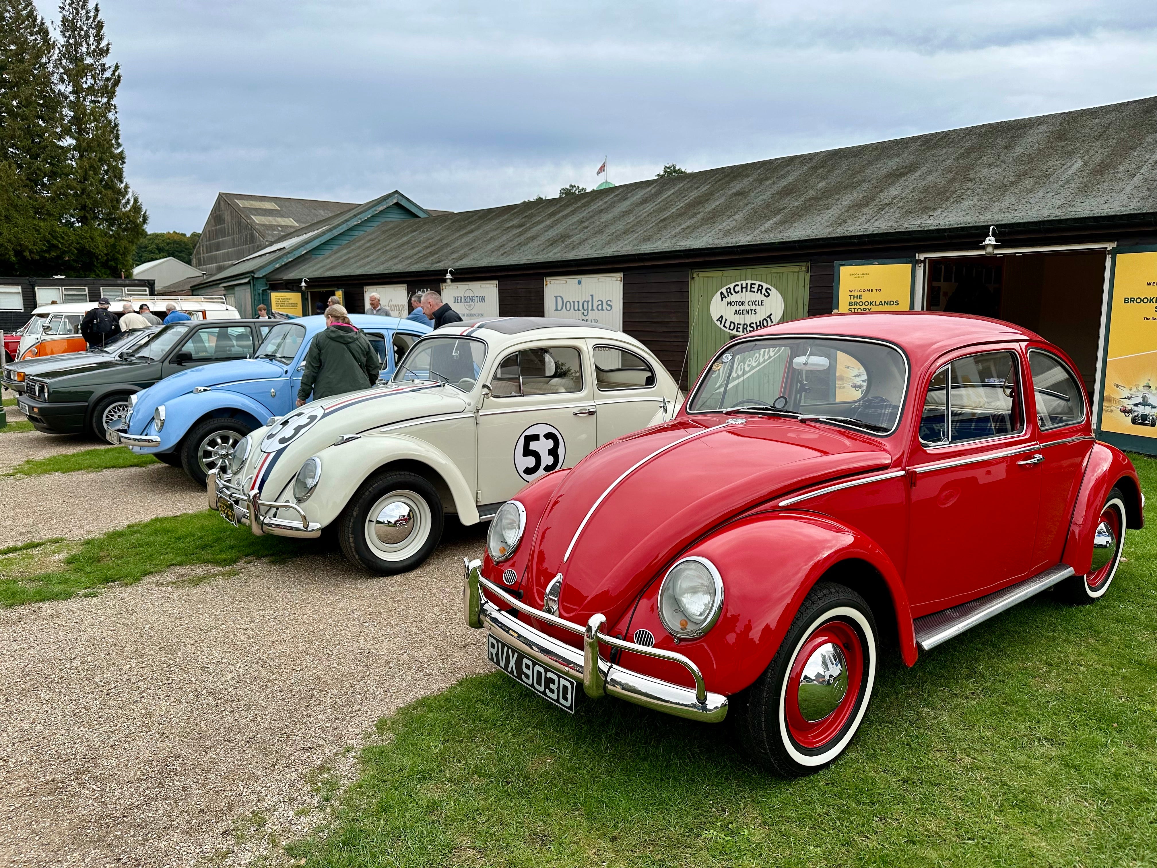 Phil Mires Classic Cars at Brooklands German Car Day 2024