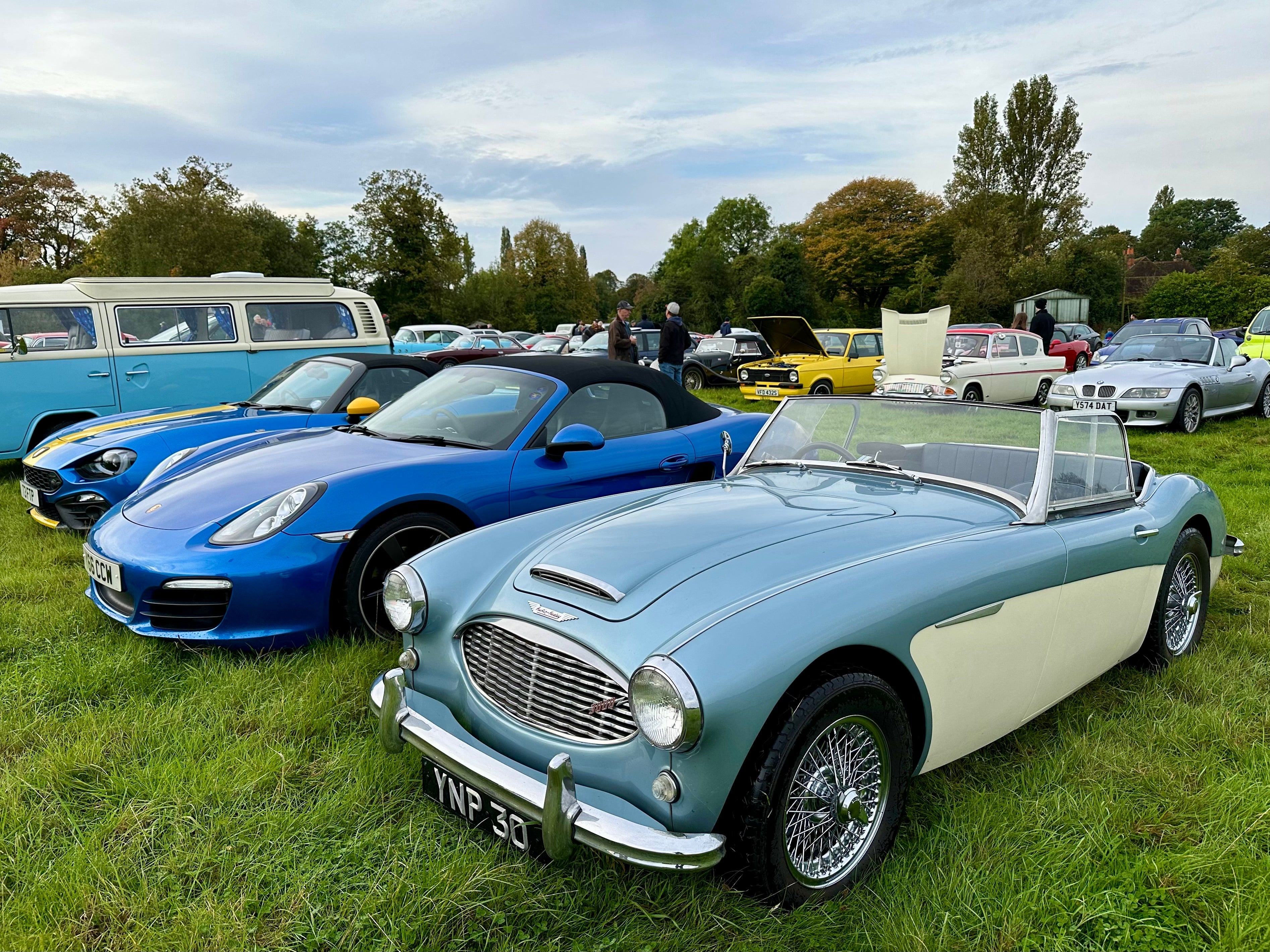 Phil Mires Classic Cars at The Black Swan Classic Car Breakfast Meet