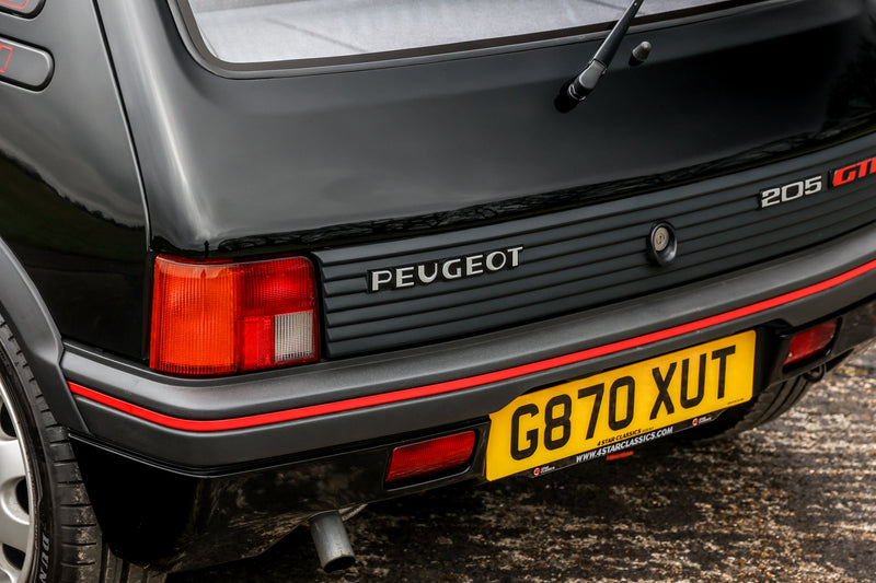 1990 PEUGEOT 205 GTI 1.9